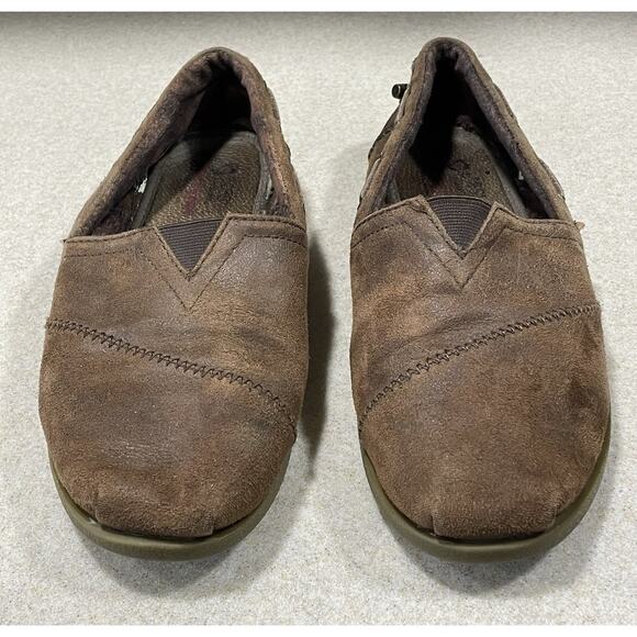 Bobs from Skechers Women’s 8 Brown Slip On Shoes Flats Espadrille Boho Comfort - Picture 2 of 12